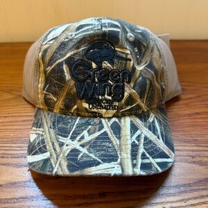 Ducks Unlimited Green Wing Camouflage Youth Hat